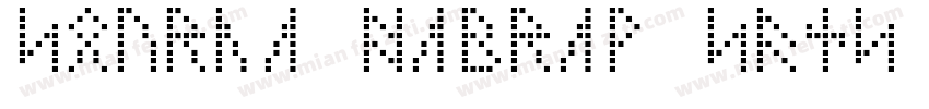 Source Hebrew Sans B字体转换